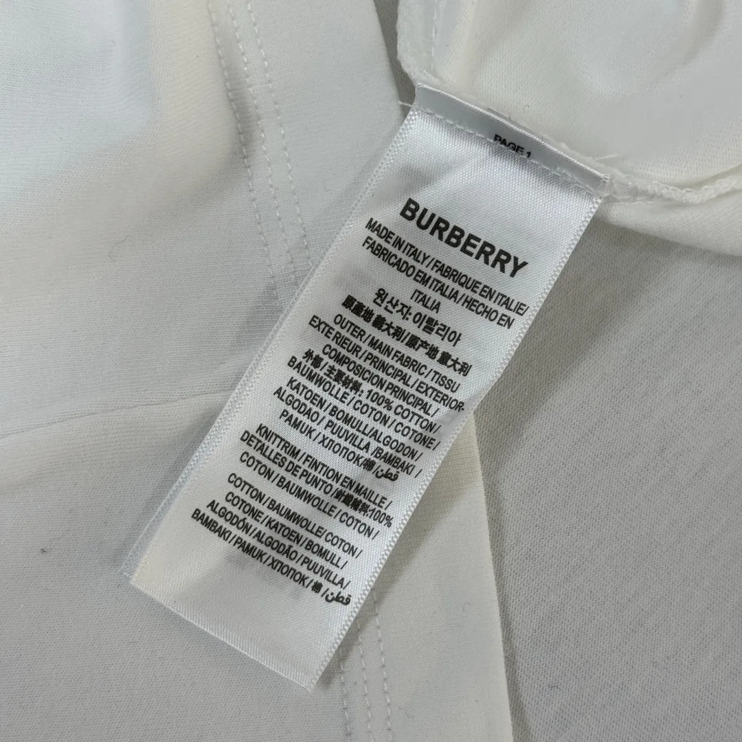 D✨BUR*BERRY 26SS New Arrival T ， Hot Sale， logo ， ， ， ， ， ， ， ， ，Versatile ， ！ ， ， Breathable， ， ！ ：Black White Sizes：M-XXXL（ ！）